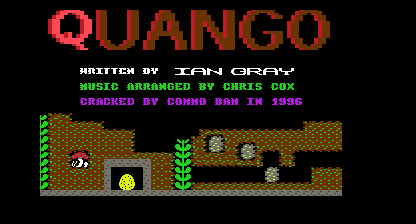 Quango +3 Title Screen